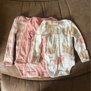 Carter's Baby Girls' 3-Pack Bodysuits